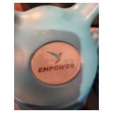 Horizon Fitness Avalon Stationary Bike with Empower Kettlebells and Dumbbell