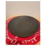 Group of Serving Pieces with Metal Caddy, Bowls, Cookie Plate, and Wooden Tray