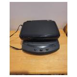 RCA Portable DVD Player and Solidex Video Cassette Rewinder Model 7000XT
