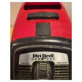 Dirt Devil Can Vac 3.0 Peak HP and Dirt Devil 12 Amp Vacuum Cleaners