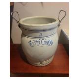 Vintage Red Wing Pottery #3 Stoneware Water Cooler with Handles