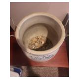 Vintage Red Wing Pottery #3 Stoneware Water Cooler with Handles