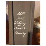 Vintage Norwegian Viking Wall Plaque and Decorative Wood Slicer Duo