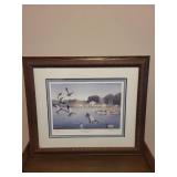 Les C. Kouba Signed Framed Print 