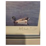 Les C. Kouba Signed Framed Print 