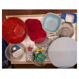 Assorted Kitchen Bakeware and Cooking Prep Tool Collection
