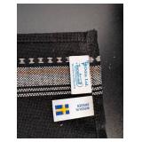 Set of 2 Quilted Tulip Wall Hangings and Swedish Woven Table Runner