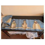 Collection of 4 Decorative Table Runners - Assorted Patterns and Sizes