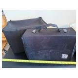 CIS Equipment Case Set - 2-Piece Black Storage Boxes for Gear or Craft Supplies