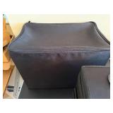 CIS Equipment Case Set - 2-Piece Black Storage Boxes for Gear or Craft Supplies