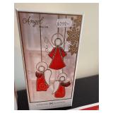 Disney Cookies for Santa Kit & Wilton 24-Cavity Silicone Mold & Angel Glass Ornament - New in Box