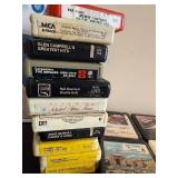 Vintage Music 8 Track Cassettes - Assorted Artists, 1960s-1980s Collection