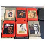 Vintage Music 8 Track Cassettes - Assorted Artists, 1960s-1980s Collection