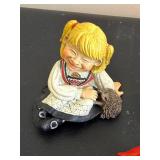 Candy Design Norway - 3-Piece Vintage Figurine Set - Children in Folk Dress