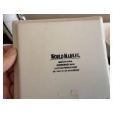 World Market and Threshold White Porcelain Square Dinnerware Set - Plates, Bowls & Mugs