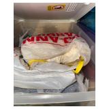 Large Collection of Dress Patterns & Fabrics - Assorted Sewing Materials