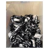 Large Collection IKEA BRATTBY Lanyard Straps - Black/Gray Bulk Pack
