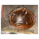 Philippe Richard Professional Hi-Dome Stainless Steel Roaster with Rack & Cover and Wood Carving Board - 15 x 11 x 5 in