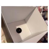 Pair of Black Box Lamps