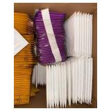 Uline 6x10 Poly Bubble Mailers - Self-Seal & Economy Gold - Assorted Colors