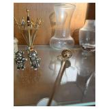 Porcelain Lattice Candle Holders, Set of Measuring cups, Letter Openers, Mini Sword Decorative Items