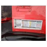 Fire Engine Red Airport Tow Tractor