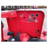 Fire Engine Red Airport Tow Tractor