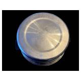 4-Piece Stainless Steel Pots Set with Lids - Stock Pot & Sauce Pans