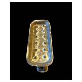 Antique Silver-Plate Lidded Urn with Bird Finial & Candle Mold (Lot of 2)