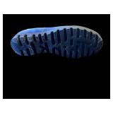 Think! Patchwork Suede Boots - Blue/Red Multi-Color, Fur-Lined, EU 37