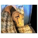 Think! Patchwork Suede Boots - Blue/Red Multi-Color, Fur-Lined, EU 37