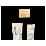 Boardwalk Queen Anne Footstool - Crimson Check Upholstered Ottoman