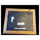 Bygone Days Calendar Print - The Yard and the Washhouse, Framed