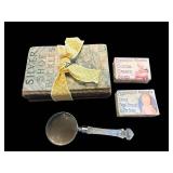 Three Tied Books - Magnifying Glass & Soap Bars
