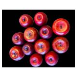 Wooden Apples - 12-Piece Set