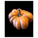 Pumpkins - Assorted Orange, White & Gray Decorative Gourds for Halloween Display