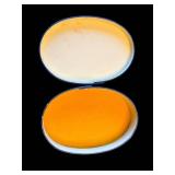 Red Dale Oval Hand-Painted Floral Trinket Box - Decorative Jewelry Storage