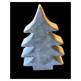 Wooden Pumpkin Sign - Charmed & Blessed, Heart Tray & Blue Tree Decor Set