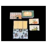 Soap Gift Set - Olive Oil & Almond Bars in Decorative Holiday Box