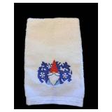 Christmas Tea Towels & Tree Wall Hanging (Lot of 4)