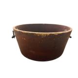 Bowl 16x7 - Large Decorative Pot with Side Handles