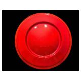 Red Plastic Charges 14 in & 12 in - Lot of 10