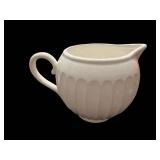 Creamer Merry White Ceramic - Red Holiday Spoon Rest & Silver Ornate Spoon (3-Piece Set)