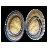 Three Paper Easter Eggs