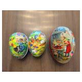 Decorative Paper Easter Eggs - 3-Piece Set
