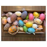 Decorative Easter Eggs - Assorted Colors in Box
