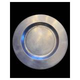 Charger Plate & Ornate Filigree Doily - Vintage Round Silver-Plated Centerpieces