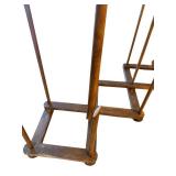 Vintage Folding Wooden Display Rack