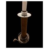 Table Lamp - 11-Inch Wooden Post