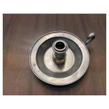 Vintage Silver-Plate Flatware: Fork & Spoon with Figural Handles & Accessory